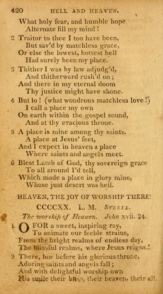 A Selection of Hymns and Spiritual Songs: designed (especially the former part) for the use of congregations as an appendix to Dr. Watt