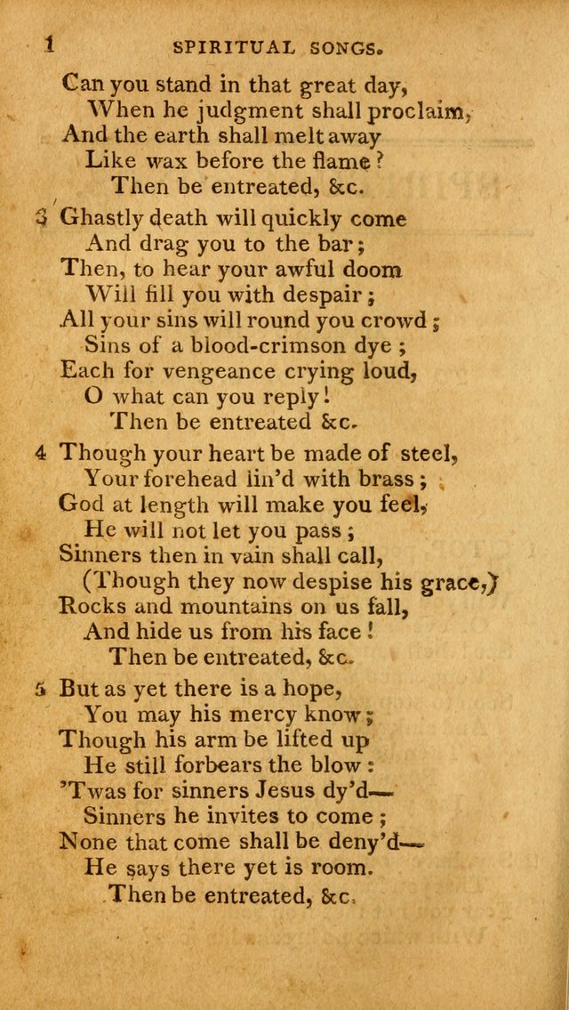 A Selection of Hymns and Spiritual Songs: designed (especially the former part) for the use of congregations as an appendix to Dr. Watt