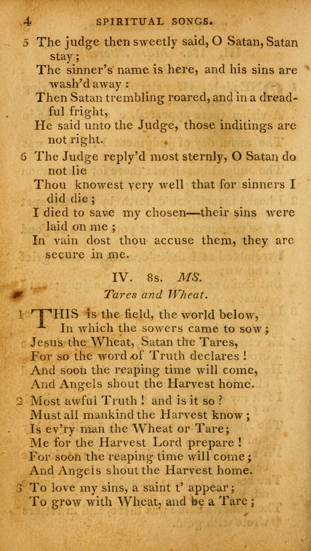 A Selection of Hymns and Spiritual Songs: designed (especially the former part) for the use of congregations as an appendix to Dr. Watt