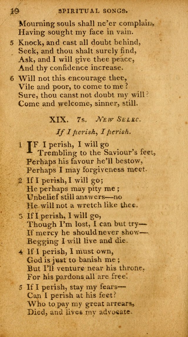 A Selection of Hymns and Spiritual Songs: designed (especially the former part) for the use of congregations as an appendix to Dr. Watt