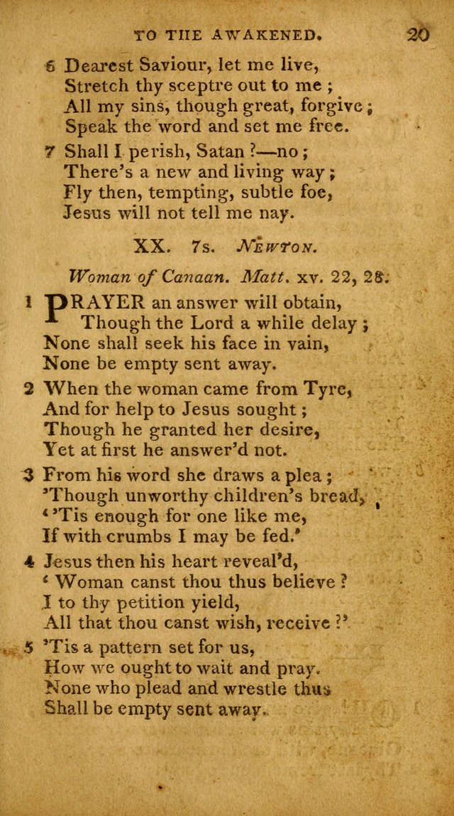 A Selection of Hymns and Spiritual Songs: designed (especially the former part) for the use of congregations as an appendix to Dr. Watt