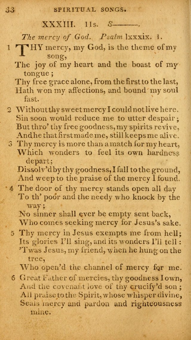 A Selection of Hymns and Spiritual Songs: designed (especially the former part) for the use of congregations as an appendix to Dr. Watt