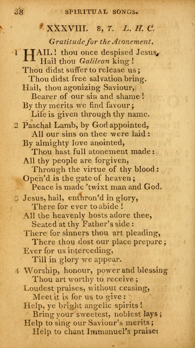 A Selection of Hymns and Spiritual Songs: designed (especially the former part) for the use of congregations as an appendix to Dr. Watt