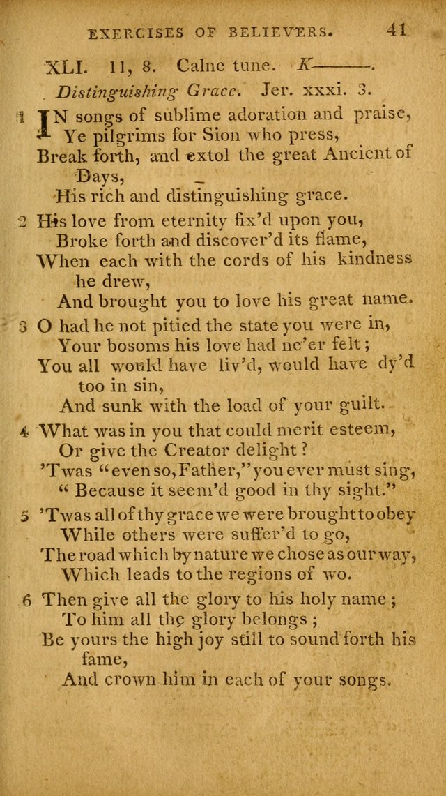 A Selection of Hymns and Spiritual Songs: designed (especially the former part) for the use of congregations as an appendix to Dr. Watt