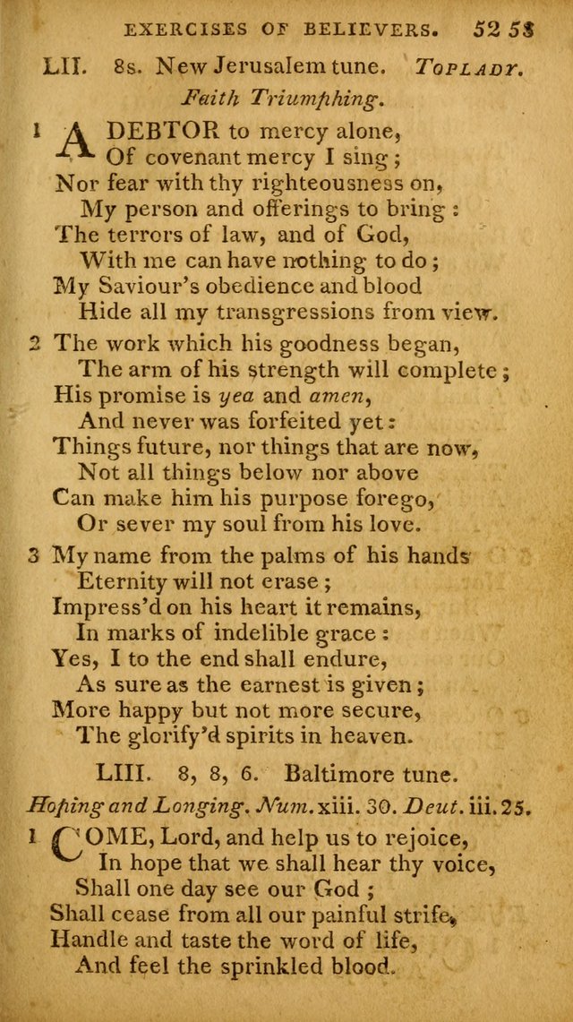 A Selection of Hymns and Spiritual Songs: designed (especially the former part) for the use of congregations as an appendix to Dr. Watt