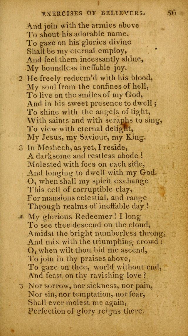 A Selection of Hymns and Spiritual Songs: designed (especially the former part) for the use of congregations as an appendix to Dr. Watt