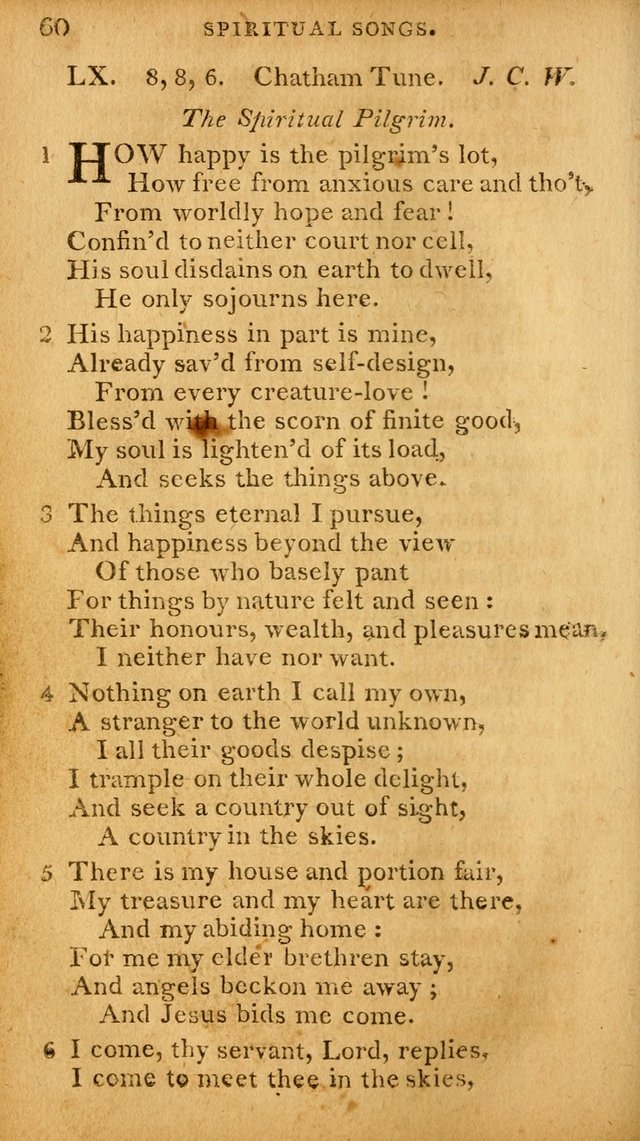 A Selection of Hymns and Spiritual Songs: designed (especially the former part) for the use of congregations as an appendix to Dr. Watt