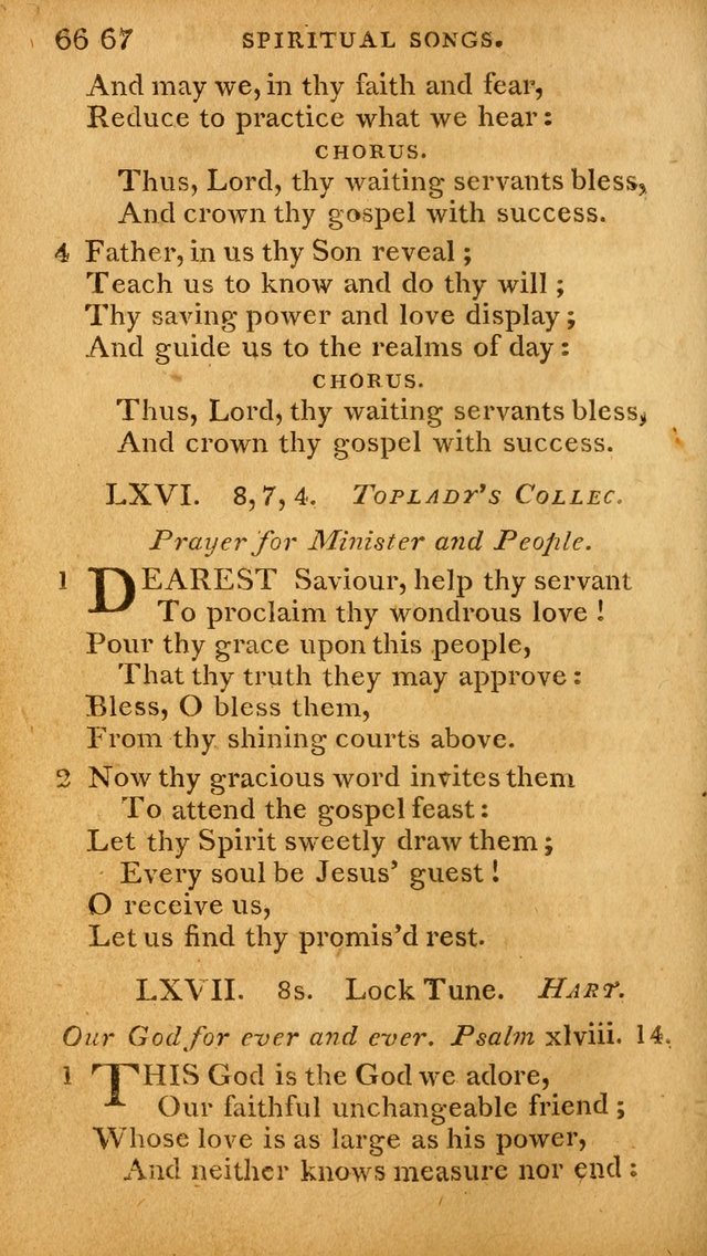 A Selection of Hymns and Spiritual Songs: designed (especially the former part) for the use of congregations as an appendix to Dr. Watt