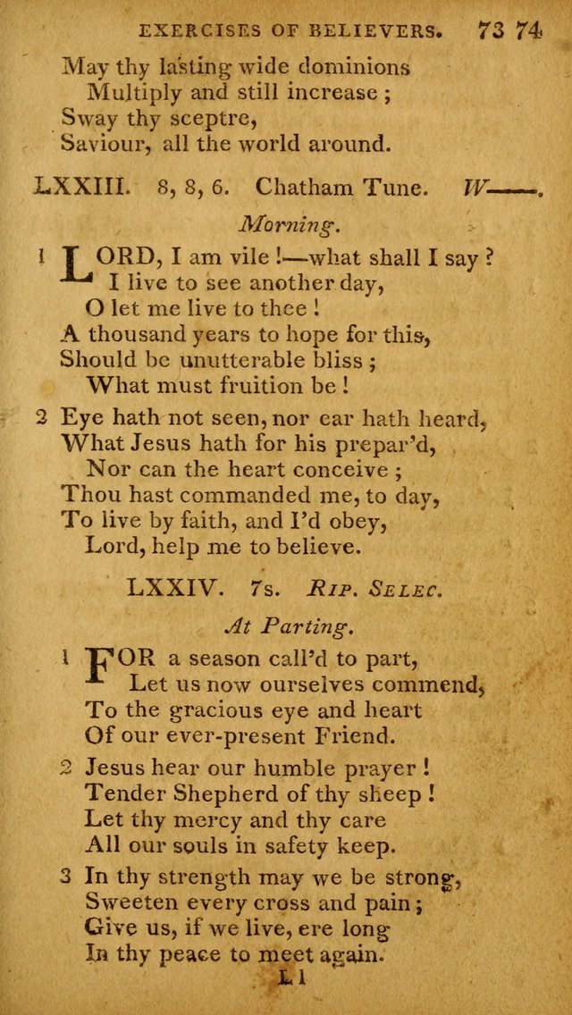 A Selection of Hymns and Spiritual Songs: designed (especially the former part) for the use of congregations as an appendix to Dr. Watt