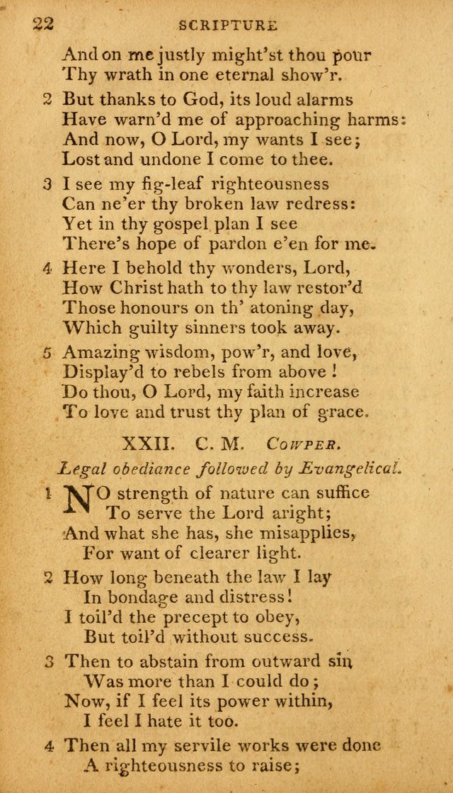 A Selection of Hymns and Spiritual Songs: designed (especially the former part) for the use of congregations as an appendix to Dr. Watt