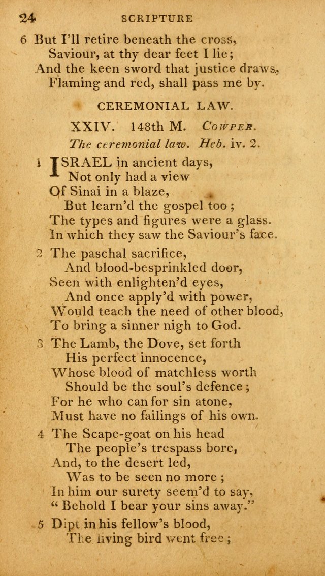 A Selection of Hymns and Spiritual Songs: designed (especially the former part) for the use of congregations as an appendix to Dr. Watt