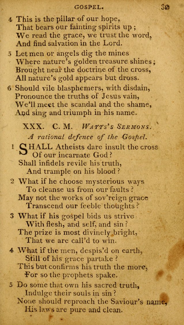 A Selection of Hymns and Spiritual Songs: designed (especially the former part) for the use of congregations as an appendix to Dr. Watt