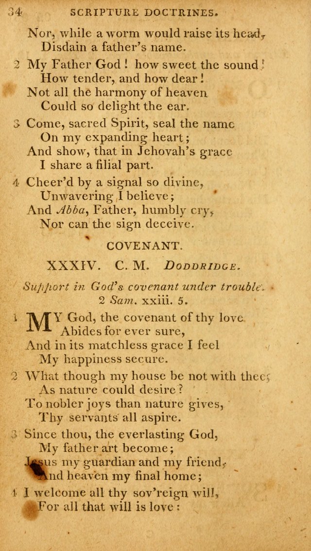 A Selection of Hymns and Spiritual Songs: designed (especially the former part) for the use of congregations as an appendix to Dr. Watt