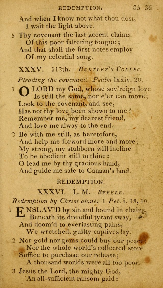 A Selection of Hymns and Spiritual Songs: designed (especially the former part) for the use of congregations as an appendix to Dr. Watt