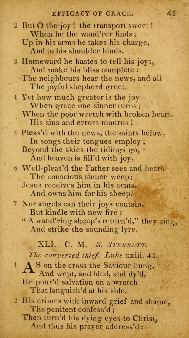 A Selection of Hymns and Spiritual Songs: designed (especially the former part) for the use of congregations as an appendix to Dr. Watt