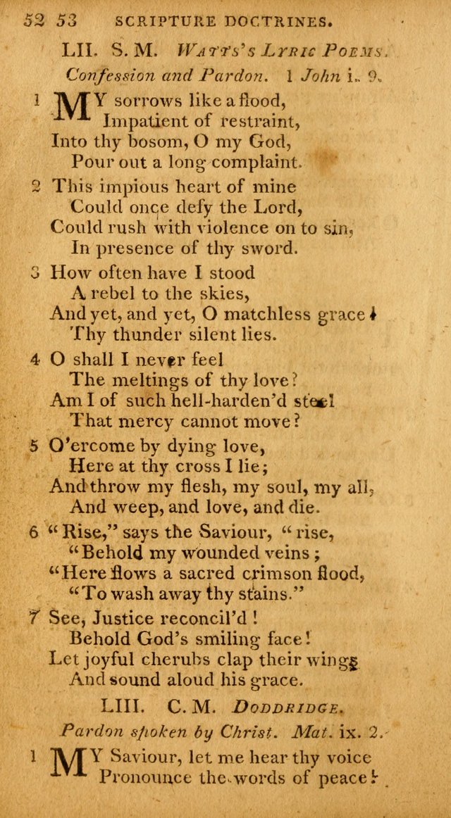 A Selection of Hymns and Spiritual Songs: designed (especially the former part) for the use of congregations as an appendix to Dr. Watt