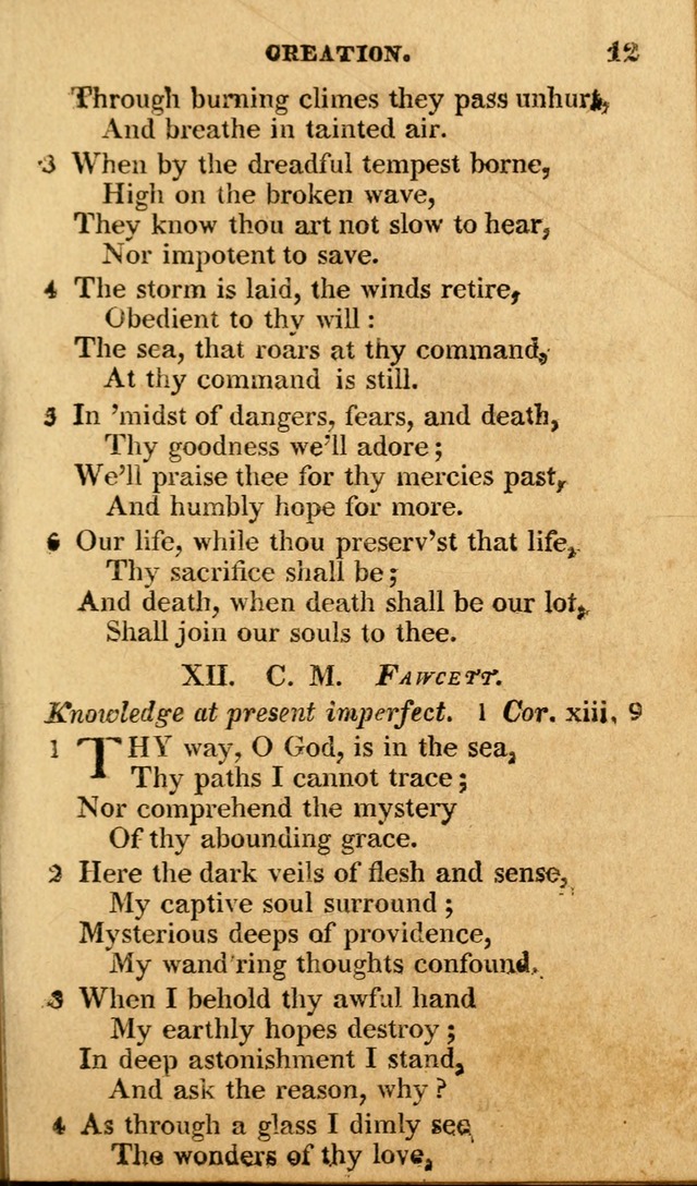 A Selection of Hymns and Spiritual Songs: in two parts, part I. containing the hymns; part II. containing the songs...(3rd ed. corr. and enl. by author) page 10