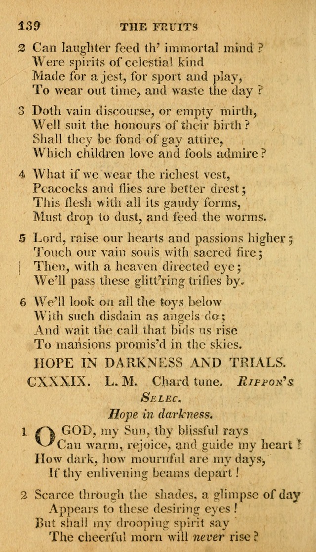 A Selection of Hymns and Spiritual Songs: in two parts, part I. containing the hymns; part II. containing the songs...(3rd ed. corr. and enl. by author) page 105