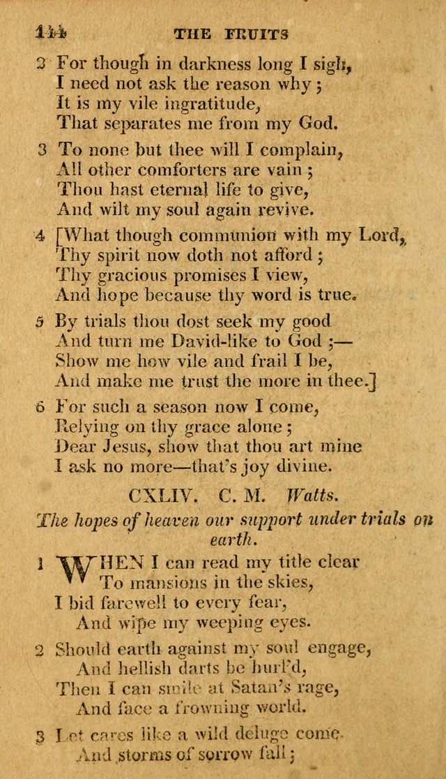 A Selection of Hymns and Spiritual Songs: in two parts, part I. containing the hymns; part II. containing the songs...(3rd ed. corr. and enl. by author) page 109