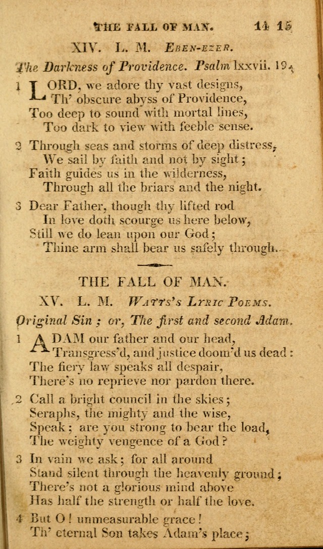 A Selection of Hymns and Spiritual Songs: in two parts, part I. containing the hymns; part II. containing the songs...(3rd ed. corr. and enl. by author) page 12