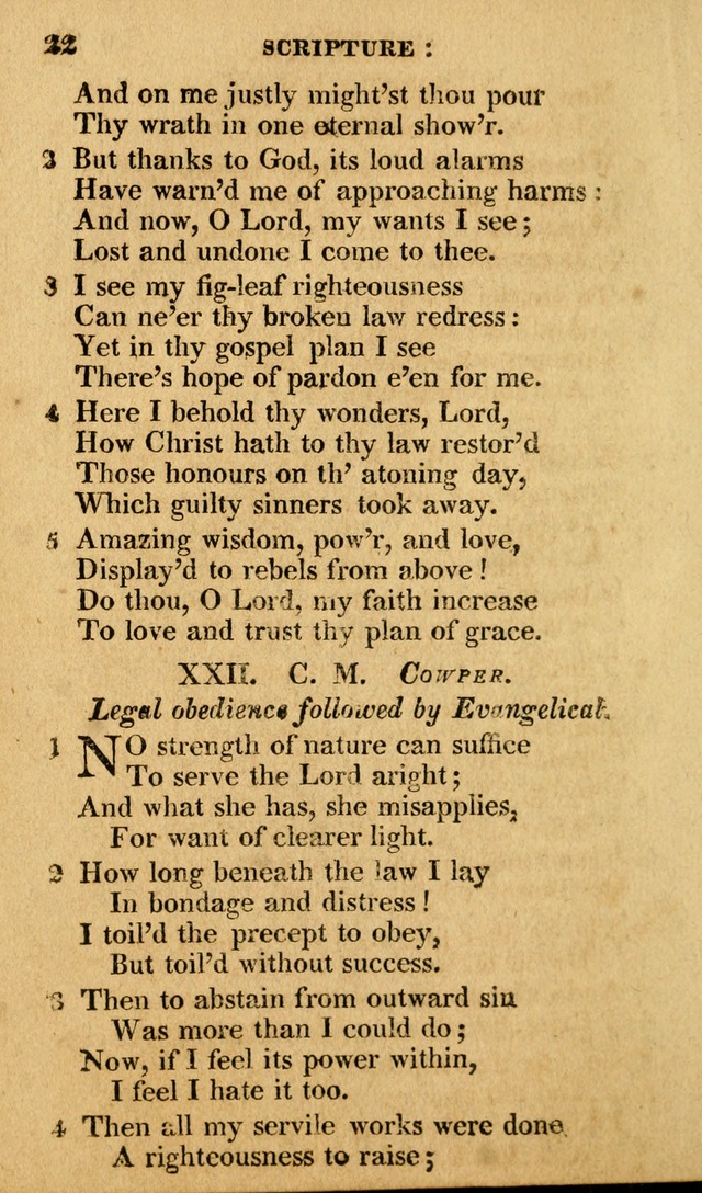 A Selection of Hymns and Spiritual Songs: in two parts, part I. containing the hymns; part II. containing the songs...(3rd ed. corr. and enl. by author) page 17