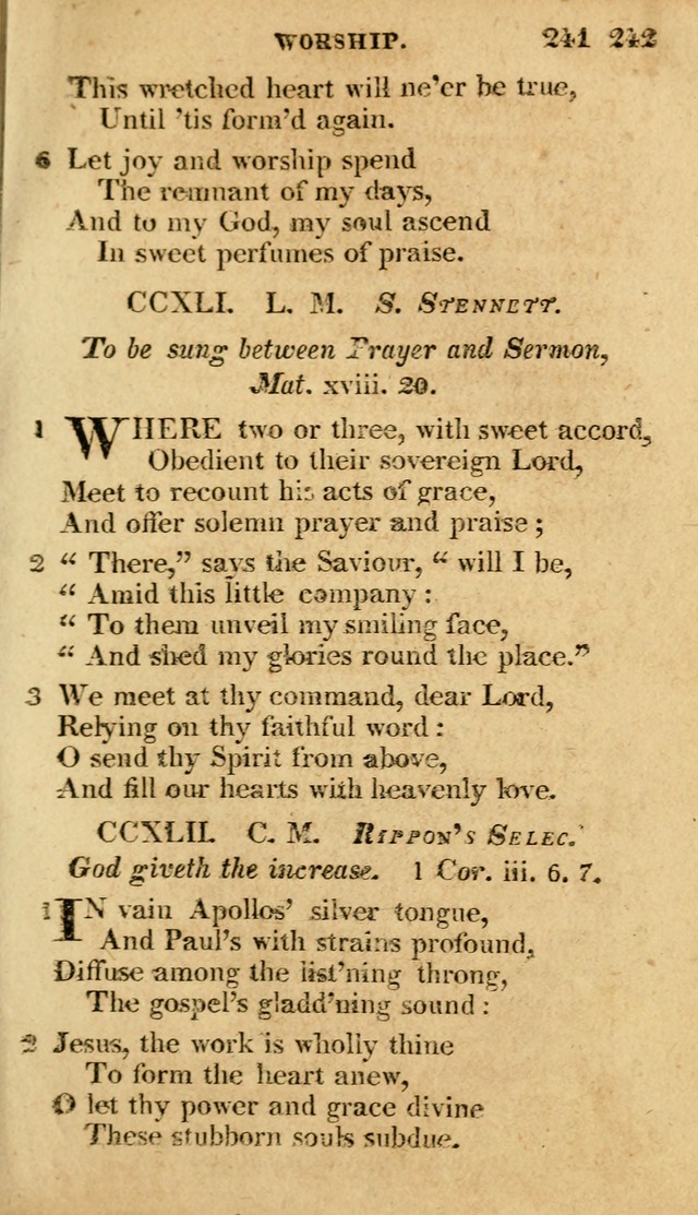 A Selection of Hymns and Spiritual Songs: in two parts, part I. containing the hymns; part II. containing the songs...(3rd ed. corr. and enl. by author) page 180