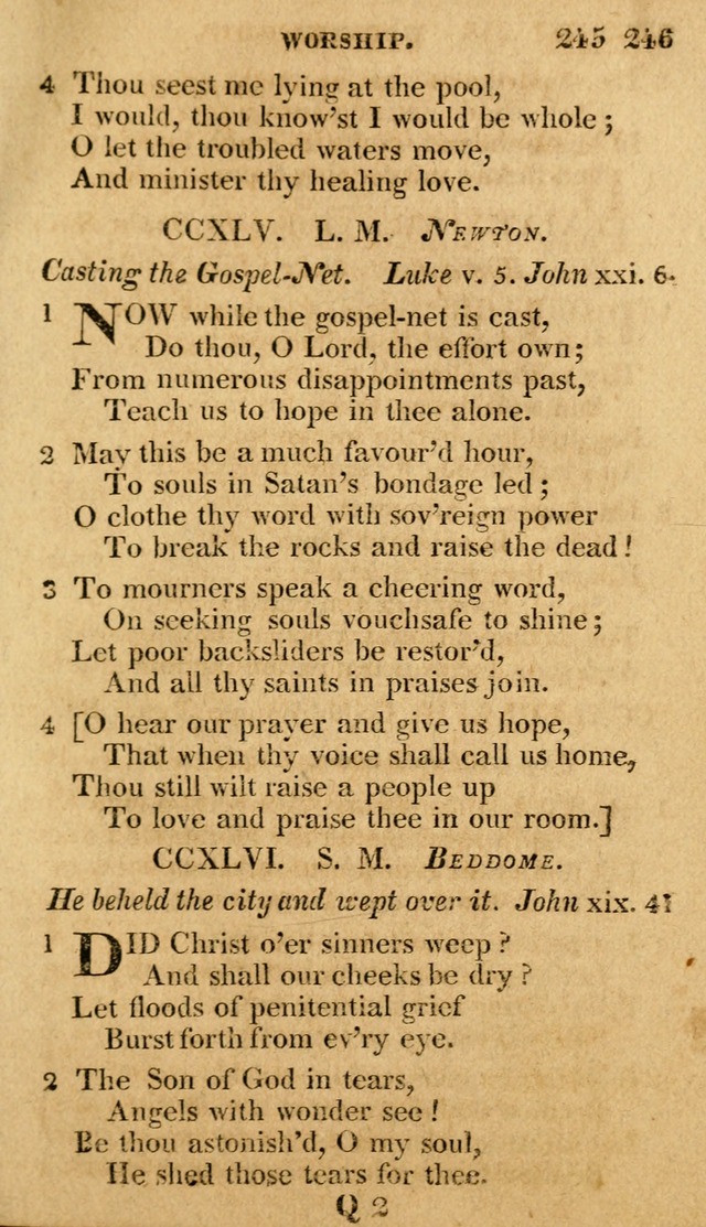 A Selection of Hymns and Spiritual Songs: in two parts, part I. containing the hymns; part II. containing the songs...(3rd ed. corr. and enl. by author) page 182