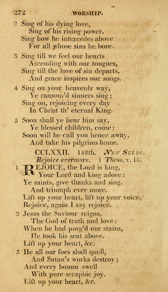 A Selection of Hymns and Spiritual Songs: in two parts, part I. containing the hymns; part II. containing the songs...(3rd ed. corr. and enl. by author) page 197