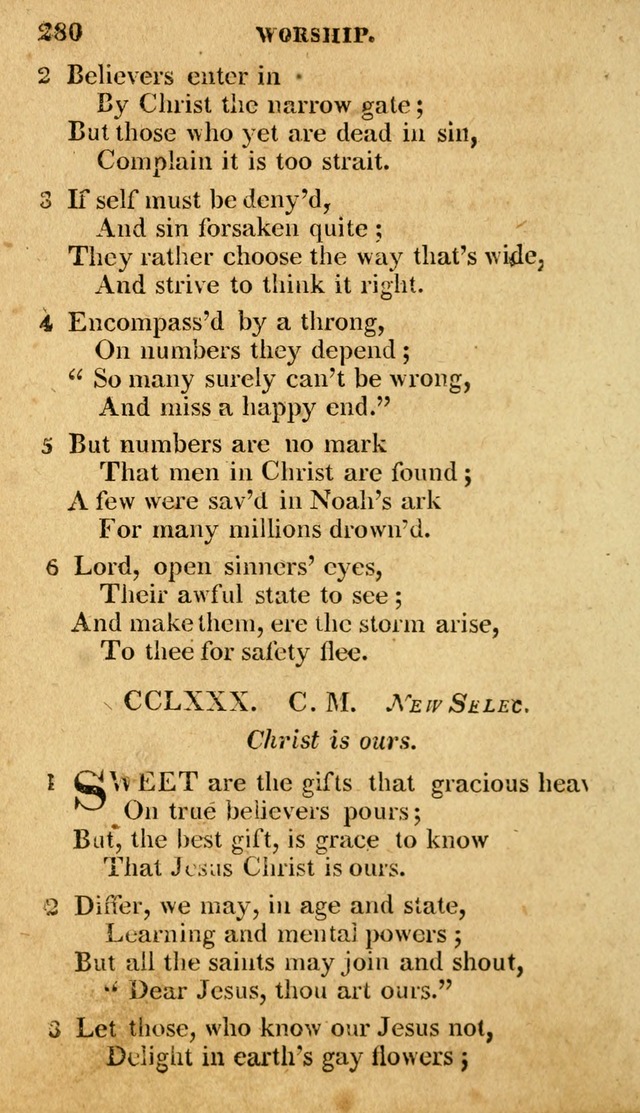 A Selection of Hymns and Spiritual Songs: in two parts, part I. containing the hymns; part II. containing the songs...(3rd ed. corr. and enl. by author) page 203