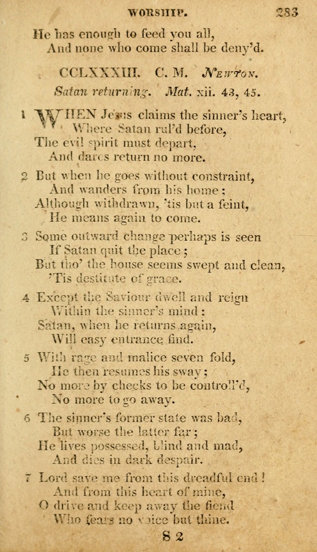 A Selection of Hymns and Spiritual Songs: in two parts, part I. containing the hymns; part II. containing the songs...(3rd ed. corr. and enl. by author) page 206