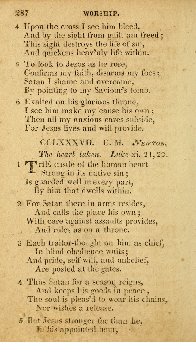 A Selection of Hymns and Spiritual Songs: in two parts, part I. containing the hymns; part II. containing the songs...(3rd ed. corr. and enl. by author) page 209