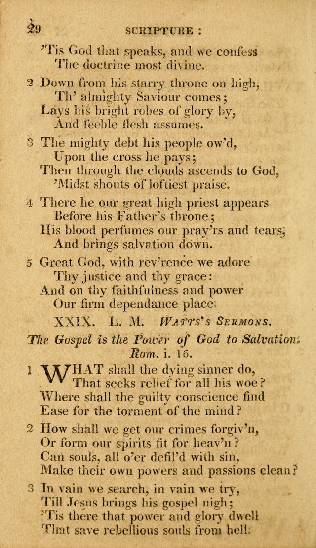 A Selection of Hymns and Spiritual Songs: in two parts, part I. containing the hymns; part II. containing the songs...(3rd ed. corr. and enl. by author) page 23