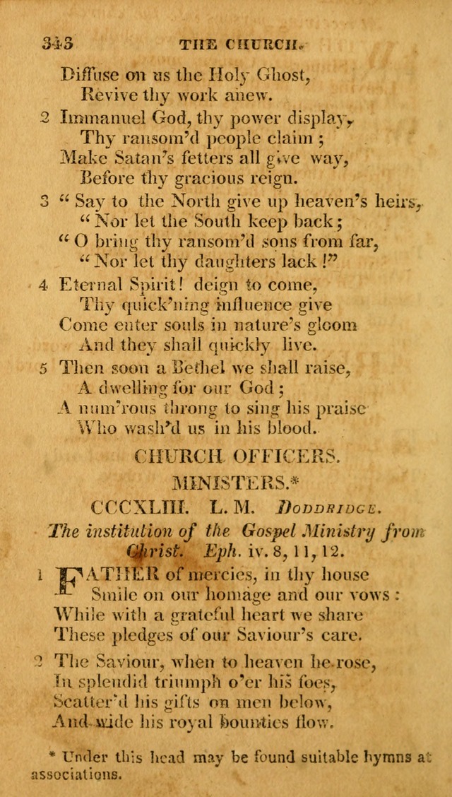 A Selection of Hymns and Spiritual Songs: in two parts, part I. containing the hymns; part II. containing the songs...(3rd ed. corr. and enl. by author) page 249