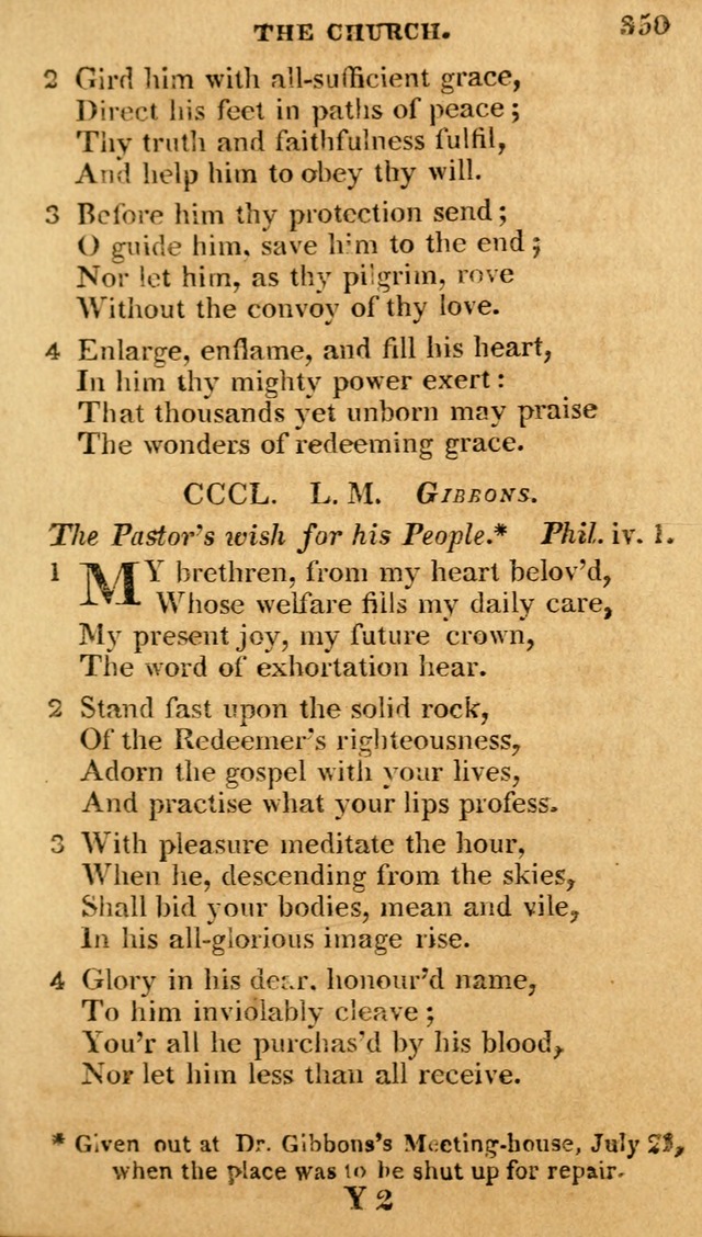 A Selection of Hymns and Spiritual Songs: in two parts, part I. containing the hymns; part II. containing the songs...(3rd ed. corr. and enl. by author) page 254