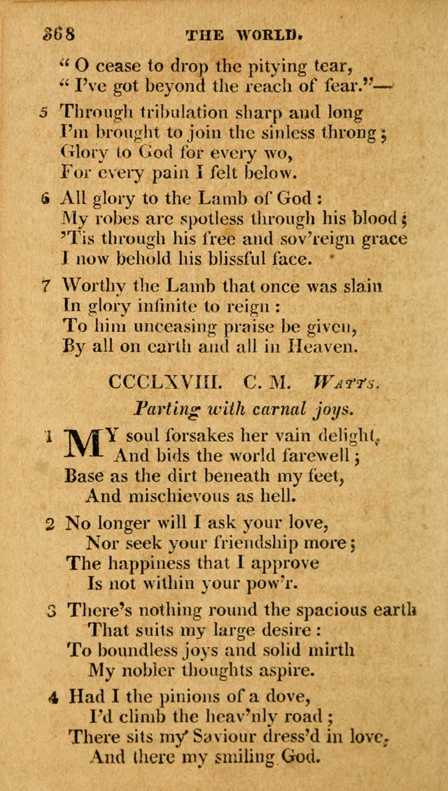 A Selection of Hymns and Spiritual Songs: in two parts, part I. containing the hymns; part II. containing the songs...(3rd ed. corr. and enl. by author) page 269