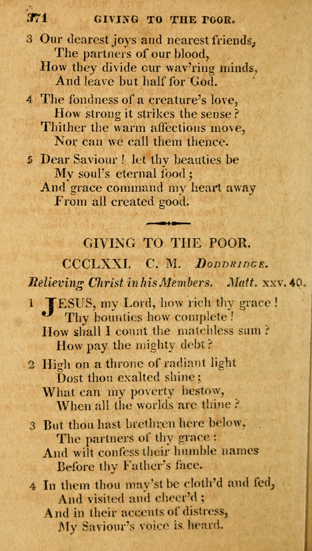 A Selection of Hymns and Spiritual Songs: in two parts, part I. containing the hymns; part II. containing the songs...(3rd ed. corr. and enl. by author) page 271