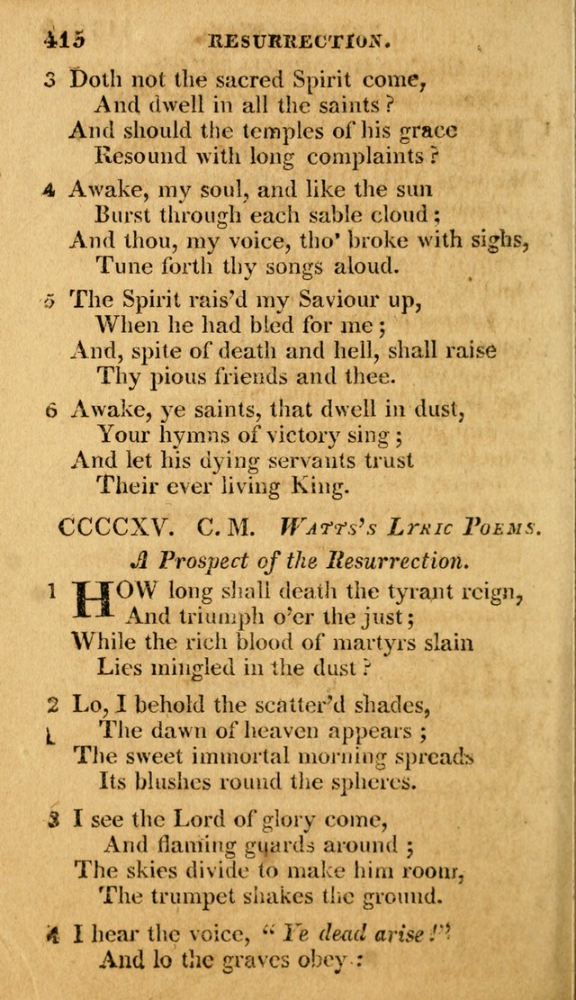 A Selection of Hymns and Spiritual Songs: in two parts, part I. containing the hymns; part II. containing the songs...(3rd ed. corr. and enl. by author) page 305