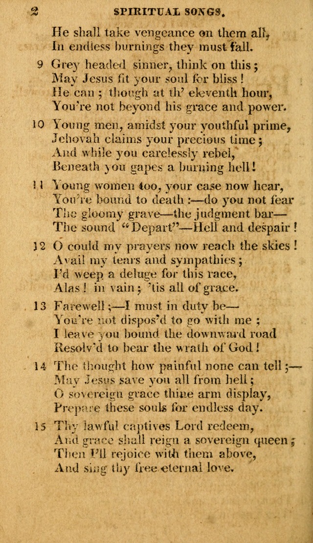 A Selection of Hymns and Spiritual Songs: in two parts, part I. containing the hymns; part II. containing the songs...(3rd ed. corr. and enl. by author) page 315