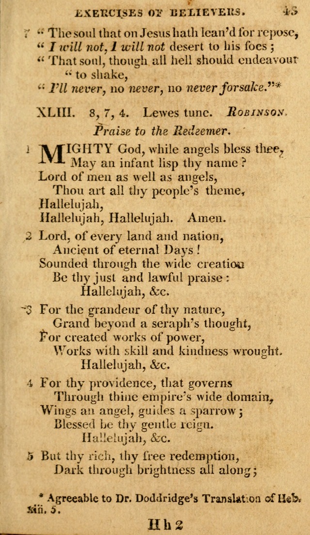 A Selection of Hymns and Spiritual Songs: in two parts, part I. containing the hymns; part II. containing the songs...(3rd ed. corr. and enl. by author) page 362