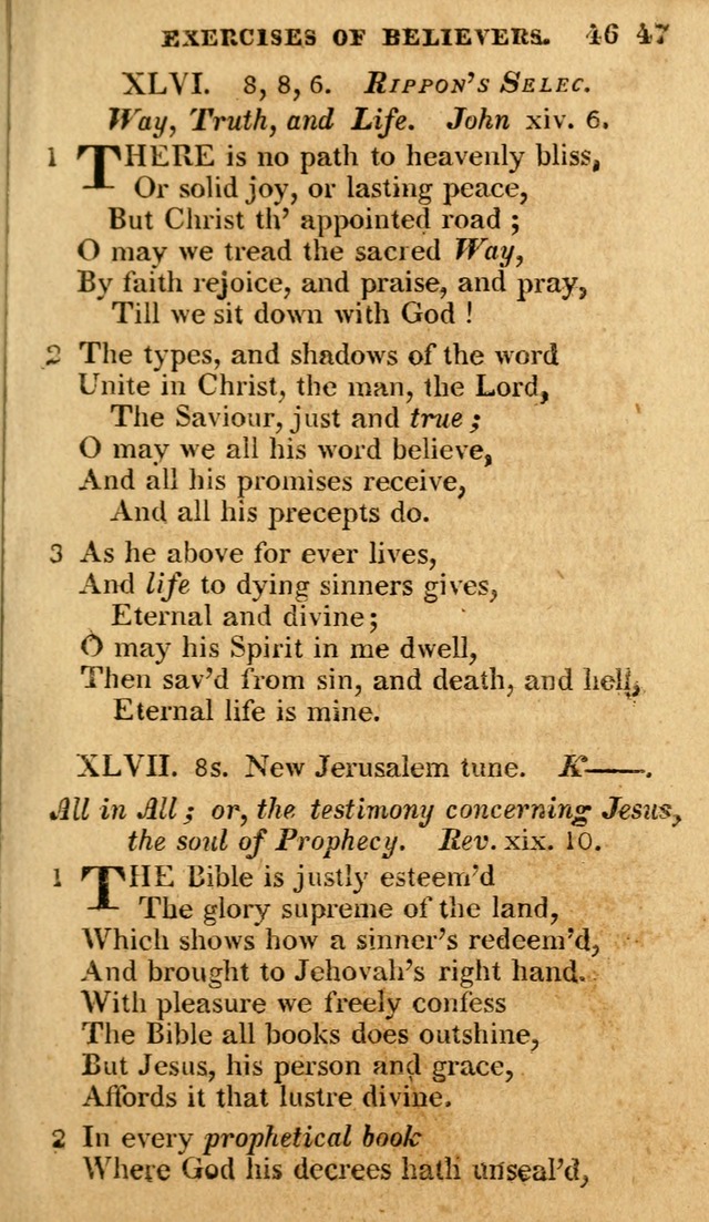 A Selection of Hymns and Spiritual Songs: in two parts, part I. containing the hymns; part II. containing the songs...(3rd ed. corr. and enl. by author) page 366