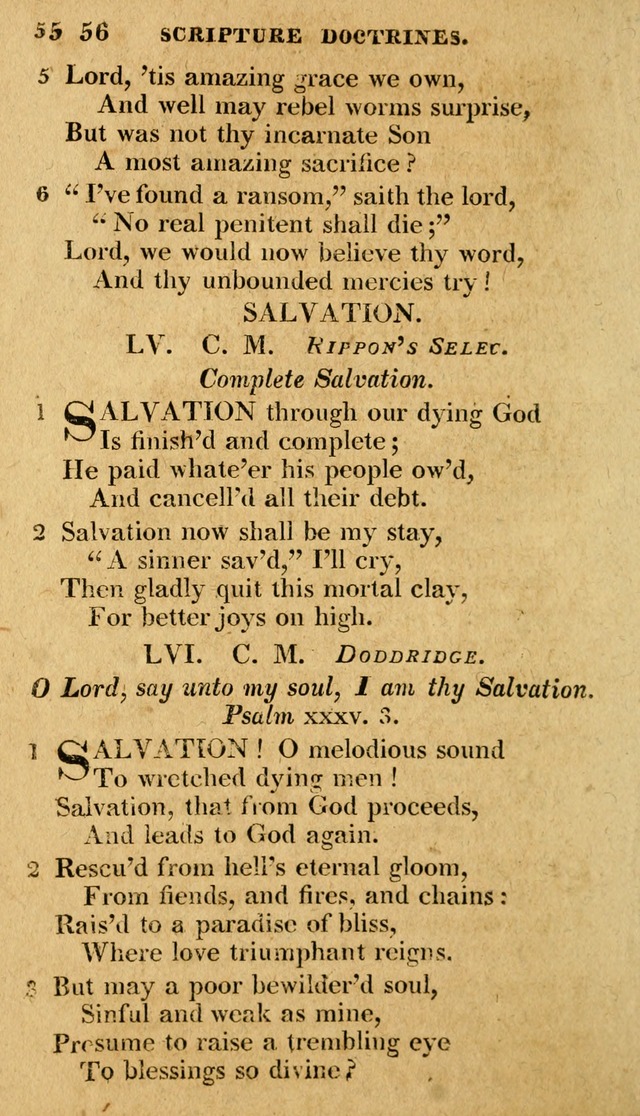 A Selection of Hymns and Spiritual Songs: in two parts, part I. containing the hymns; part II. containing the songs...(3rd ed. corr. and enl. by author) page 37