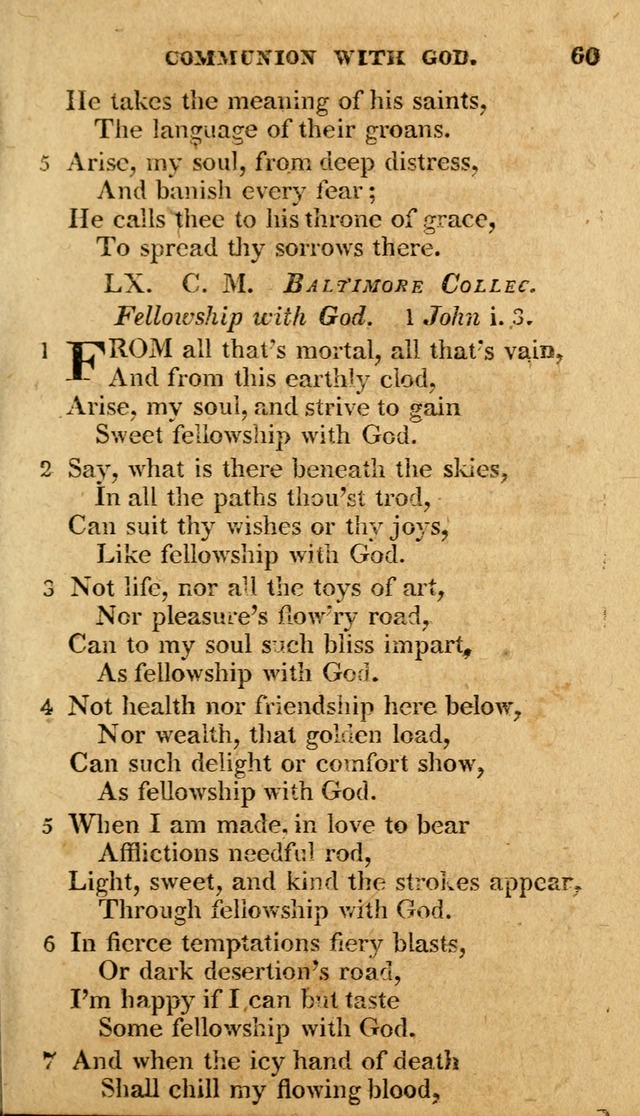 A Selection of Hymns and Spiritual Songs: in two parts, part I. containing the hymns; part II. containing the songs...(3rd ed. corr. and enl. by author) page 40