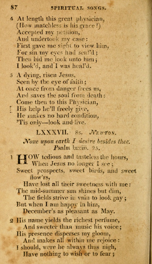 A Selection of Hymns and Spiritual Songs: in two parts, part I. containing the hymns; part II. containing the songs...(3rd ed. corr. and enl. by author) page 407