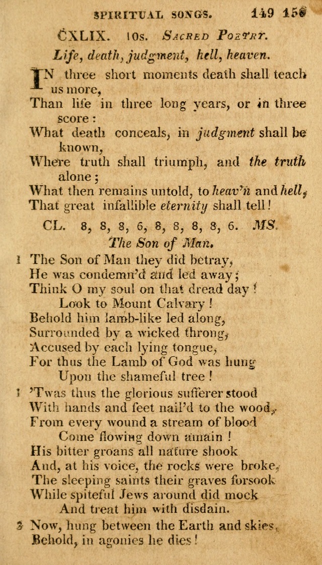 A Selection of Hymns and Spiritual Songs: in two parts, part I. containing the hymns; part II. containing the songs...(3rd ed. corr. and enl. by author) page 492