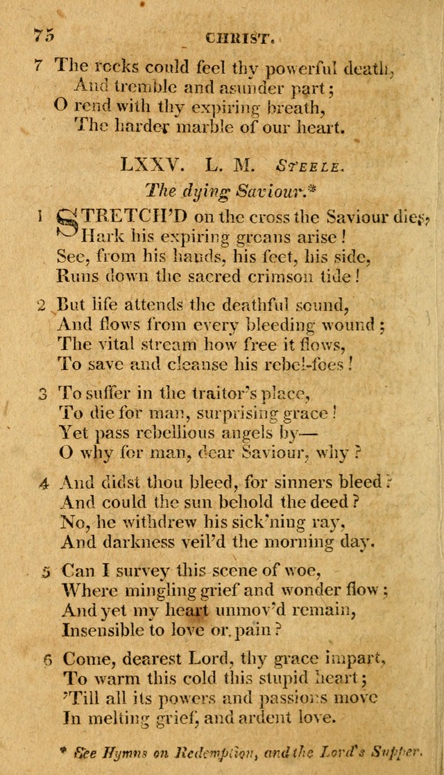 A Selection of Hymns and Spiritual Songs: in two parts, part I. containing the hymns; part II. containing the songs...(3rd ed. corr. and enl. by author) page 51