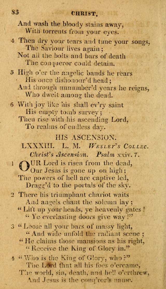 A Selection of Hymns and Spiritual Songs: in two parts, part I. containing the hymns; part II. containing the songs...(3rd ed. corr. and enl. by author) page 57