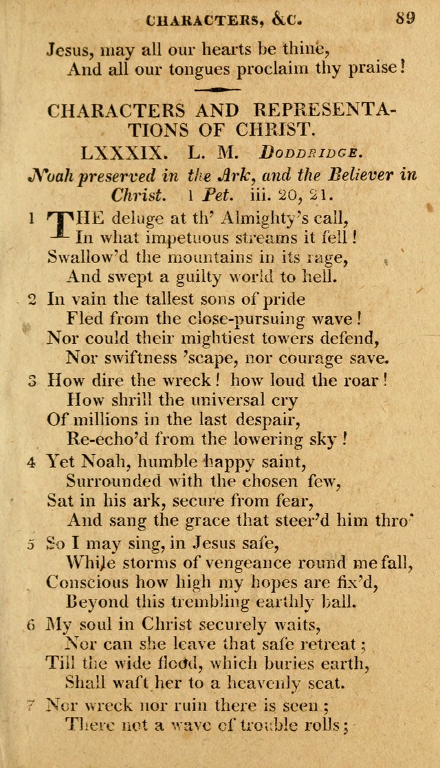 A Selection of Hymns and Spiritual Songs: in two parts, part I. containing the hymns; part II. containing the songs...(3rd ed. corr. and enl. by author) page 62