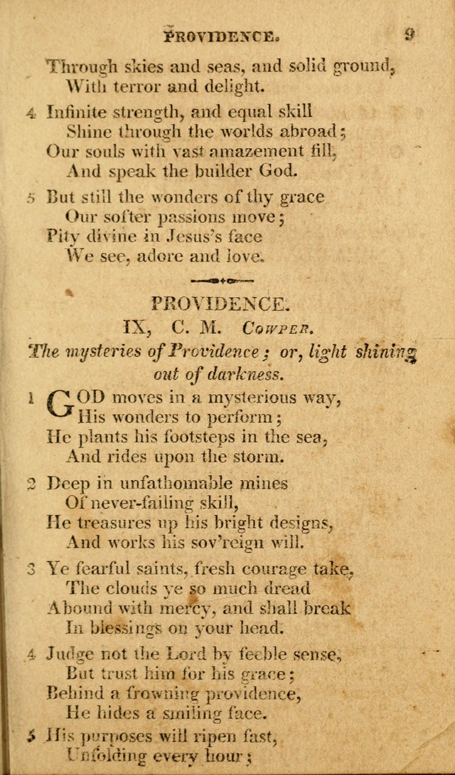 A Selection of Hymns and Spiritual Songs: in two parts, part I. containing the hymns; part II. containing the songs...(3rd ed. corr. and enl. by author) page 8