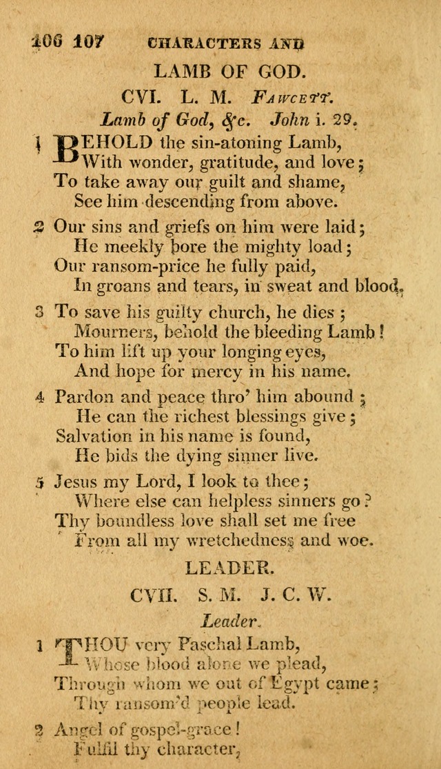 A Selection of Hymns and Spiritual Songs: in two parts, part I. containing the hymns; part II. containing the songs...(3rd ed. corr. and enl. by author) page 81