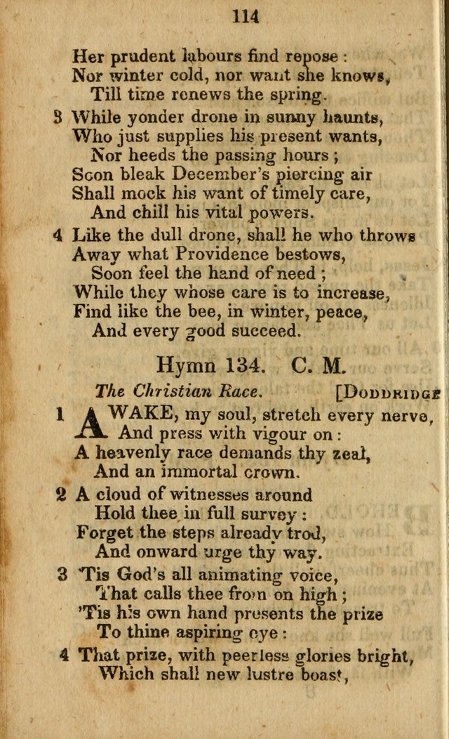 Selection of Hymns for the Sunday School Union of the Methodist Episcopal Church page 114